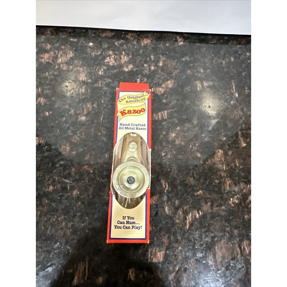 Kazoo Co. Classic Kazoo #1900 Hand Crafted All Metal Kazoo Made in U.S.A.